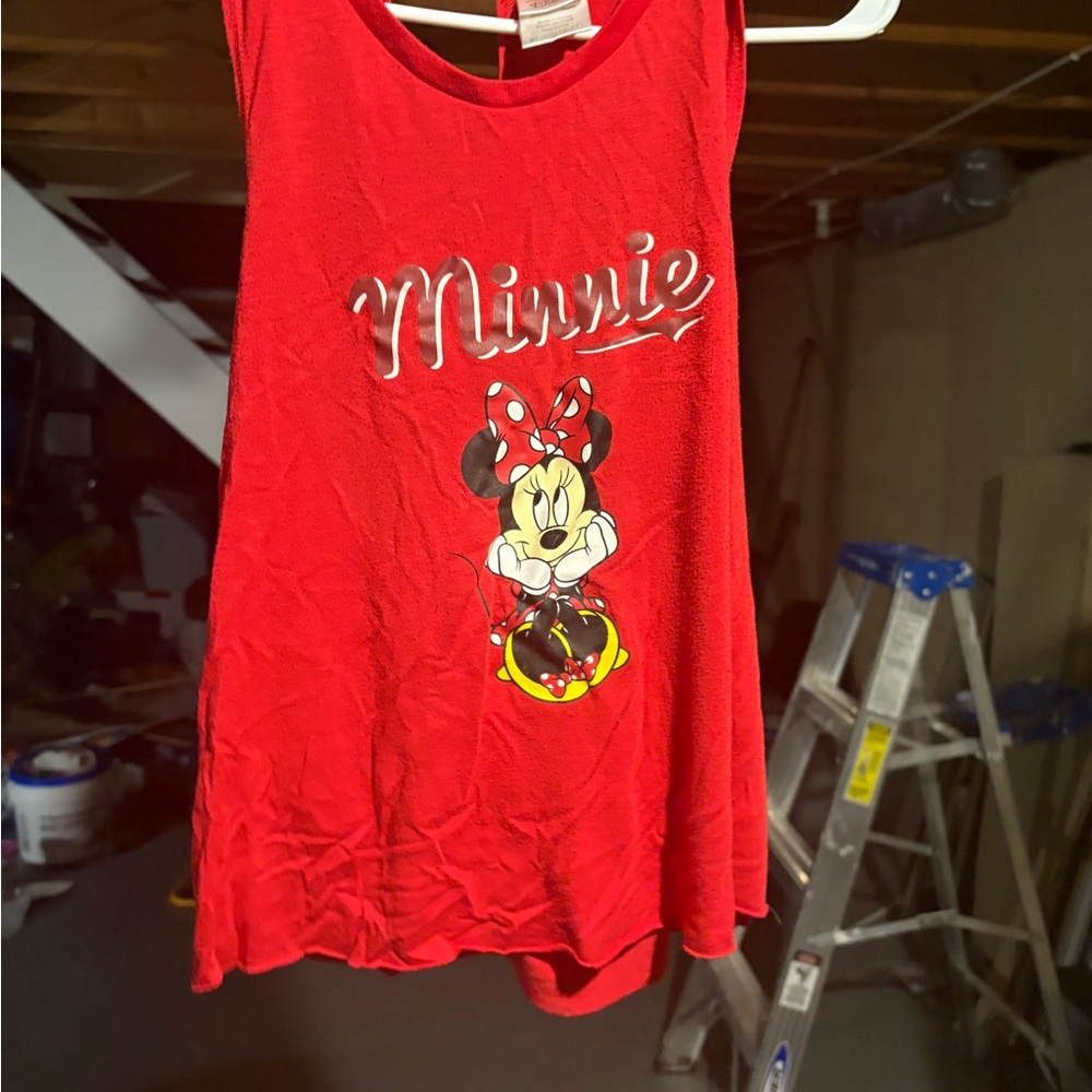 Disney Minnie Mouse Red Tank Top
